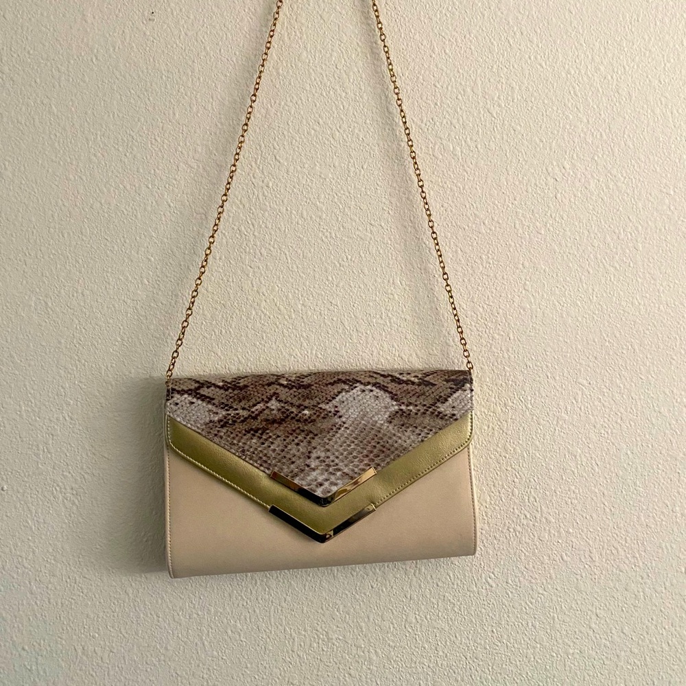Snakeskin Aldo purse